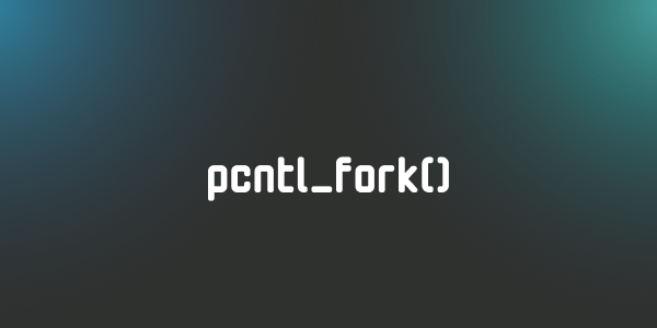 Mutliprocessing with pcntl_fork() to speed up image resizing